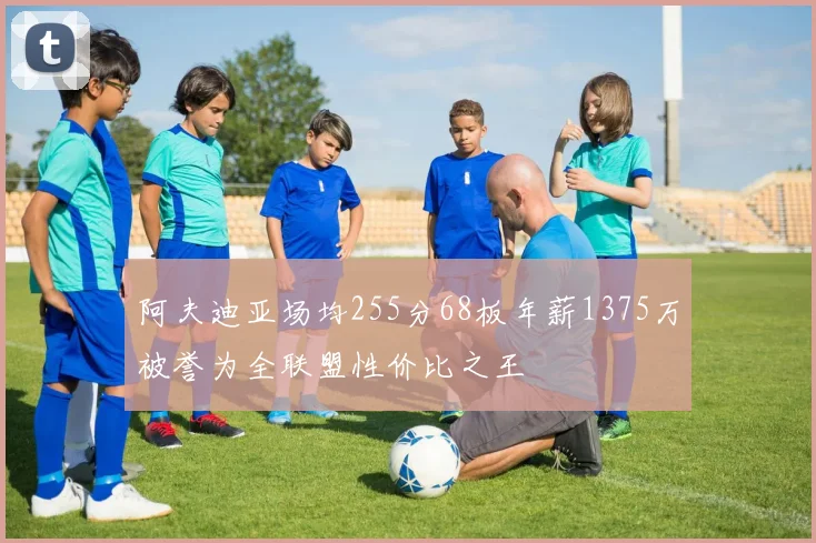 阿夫迪亚场均255分68板年薪1375万被誉为全联盟性价比之王